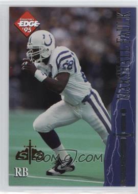 1995 Collector's Edge Excalibur - [Base] - Sword and Stone Gold Master Set #32 - Marshall Faulk