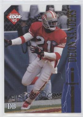 1995 Collector's Edge Excalibur - [Base] - Sword and Stone Silver Die-Cut #67 - Deion Sanders