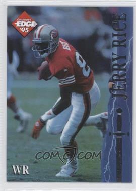 1995 Collector's Edge Excalibur - [Base] #66 - Jerry Rice