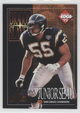 1995 Collector's Edge Excalibur - Dragon Slayers - Sword and Stone Bronze #_JUSE - Junior Seau