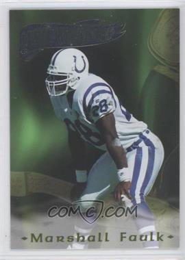 1995 Collector's Edge Excalibur - Rookie Roundtable #23 - Marshall Faulk