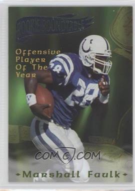 1995 Collector's Edge Excalibur - Rookie Roundtable #25 - Marshall Faulk