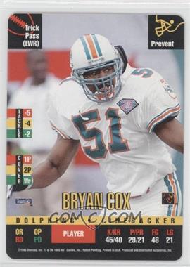 1995 Donruss Red Zone - [Base] #_BRCO - Bryan Cox