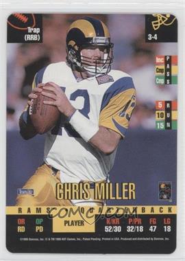 1995 Donruss Red Zone - [Base] #_CHMI.1 - Chris Miller