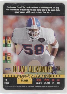 1995 Donruss Red Zone - [Base] #_ELAL - Elijah Alexander