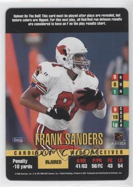 1995 Donruss Red Zone - [Base] #_FRSA - Frank Sanders