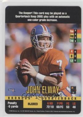 1995 Donruss Red Zone - [Base] #_JOEL.2 - John Elway