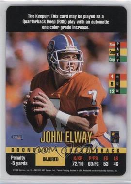 1995 Donruss Red Zone - [Base] #_JOEL.2 - John Elway