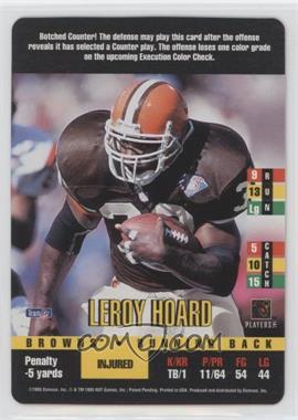 1995 Donruss Red Zone - [Base] #_LEHO - Lester Holmes