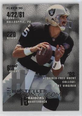 1995 Fleer - [Base] #192 - Jeff Hostetler