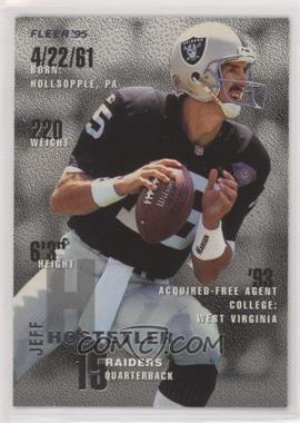 1995 Fleer - [Base] #192 - Jeff Hostetler