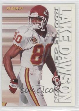 1995 Fleer - Rookie Sensations #4 - Lake Dawson