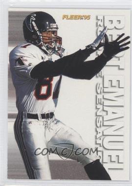 1995 Fleer - Rookie Sensations #5 - Bert Emanuel