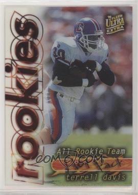 1995 Fleer Ultra - All-Rookie Team - Hot Pack #2 - Terrell Davis