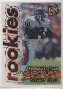 1995 Fleer Ultra - All-Rookie Team - Hot Pack #2 - Terrell Davis