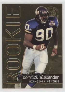 1995 Fleer Ultra - [Base] - Gold Medallion #443 - Rookie - Derrick Alexander