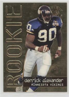1995 Fleer Ultra - [Base] - Gold Medallion #443 - Rookie - Derrick Alexander