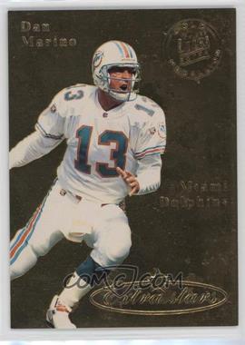 1995 Fleer Ultra - [Base] - Gold Medallion #500 - Extra Stars - Dan Marino [EX to NM]