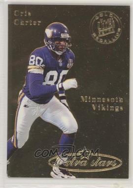 1995 Fleer Ultra - [Base] - Gold Medallion #502 - Extra Stars - Cris Carter