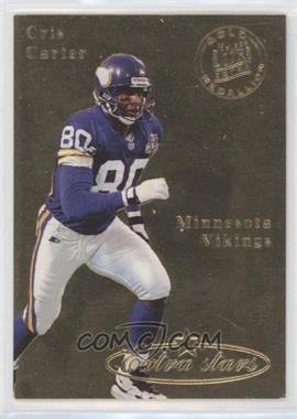 1995 Fleer Ultra - [Base] - Gold Medallion #502 - Extra Stars - Cris Carter