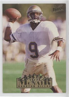 1995 Fleer Ultra - [Base] #125 - Steve McNair