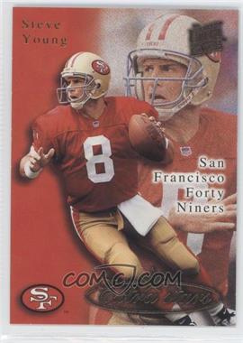 1995 Fleer Ultra - [Base] #525 - Extra Stars - Steve Young