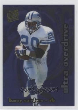 1995 Fleer Ultra - Overdrive #1 - Barry Sanders