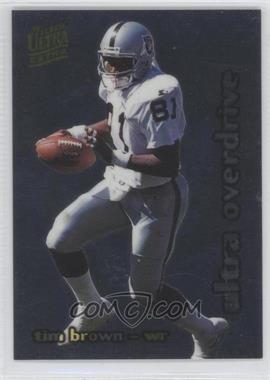 1995 Fleer Ultra - Overdrive #10 - Tim Brown