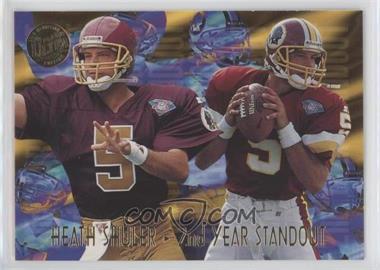 1995 Fleer Ultra - Second Year Standouts - Gold Medallion #12 - Heath Shuler