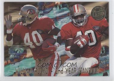 1995 Fleer Ultra - Second Year Standouts - Gold Medallion #6 - William Floyd