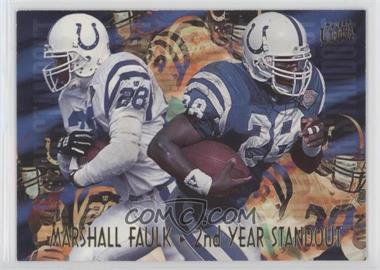 1995 Fleer Ultra - Second Year Standouts #5 - Marshall Faulk