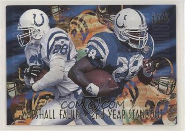 1995 Fleer Ultra - Second Year Standouts #5 - Marshall Faulk