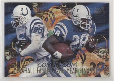 1995 Fleer Ultra - Second Year Standouts #5 - Marshall Faulk