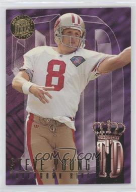 1995 Fleer Ultra - Touchdown Kings - Gold Medallion #10 - Steve Young [EX to NM]