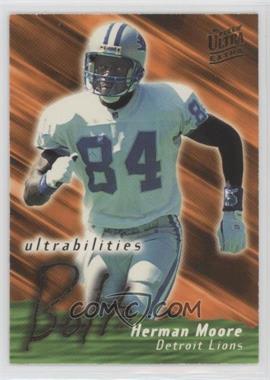 1995 Fleer Ultra - Ultrabilities #19 - Herman Moore