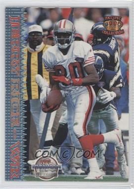 1995 Pacific - [Base] - Blue #27 - Jerry Rice