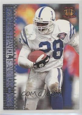 1995 Pacific - [Base] - Platinum #240 - Marshall Faulk