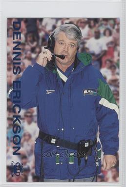 1995 Pacific Gridiron - [Base] - Blue #101 - Dennis Erickson