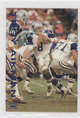 1995 Pacific Gridiron - [Base] - Blue #33 - Troy Aikman [EX to NM]