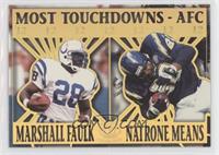 Marshall Faulk, Natrone Means [EX to NM]