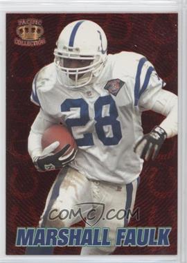 1995 Pacific Prisms - Red Hot Stars #7 - Marshall Faulk