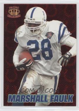 1995 Pacific Prisms - Red Hot Stars #7 - Marshall Faulk