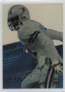 1995 Pacific Triple Folders - Crystalline #Cr 16 - Deion Sanders