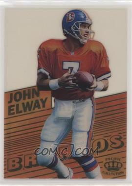 1995 Pacific Triple Folders - Crystalline #Cr 5 - John Elway