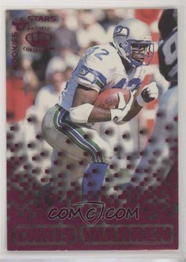 1995 Pacific Triple Folders - Rookies & Stars - Raspberry #RS-32 - Chris Warren