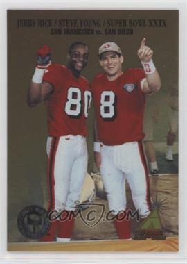 1995 Pinnacle Zenith - Second Season #SS25 - Jerry Rice, Steve Young
