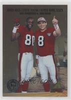 Jerry Rice, Steve Young [EX to NM]