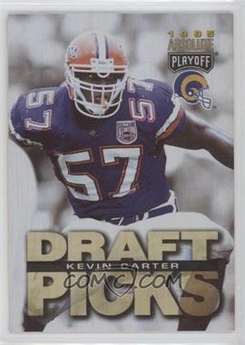 1995 Playoff Absolute - [Base] #185 - Kevin Carter