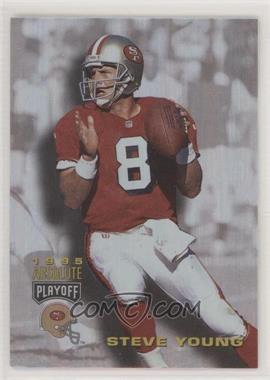 1995 Playoff Absolute - [Base] #56 - Steve Young