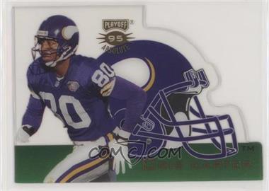 1995 Playoff Absolute - Die-Cut Helmet #HDC 11 - Cris Carter